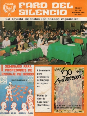 Nº 120 - Seminario para profesionales de Lengua de Signos