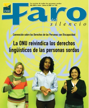Nº 216 - La onu reivindica los derechos lingüísticos de las personas sordas