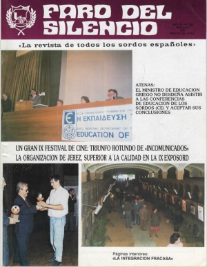 Nº 92 - Un gran festival IX festival de cine: Triunfo rotundo de "Incomunicaos" la organización de Jerez, superior a la calidad de la IX Exposord