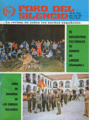 Nº 54 - VI Encuentros Culturales de sordos en Loredo