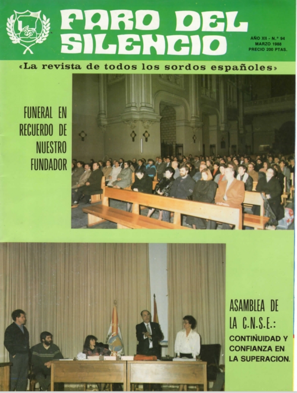 Nº 94 - Funeral en recuerdo de nuestro fundador