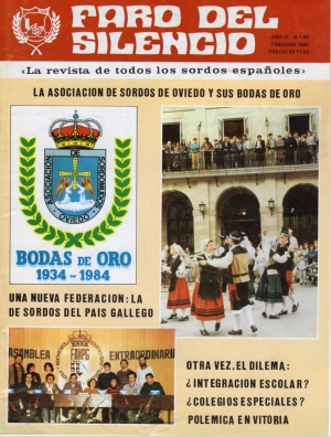 Nº 68 - La asociación de sordomudos de Oviedo y sus Bodas de Oro