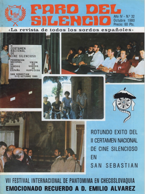 Nº 32 - Rotundo éxito de II certamen nacional de cine silencioso en San Sebastián