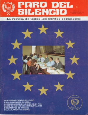 Nº 81 - Los sordos Españoles en la comunidad Europea.