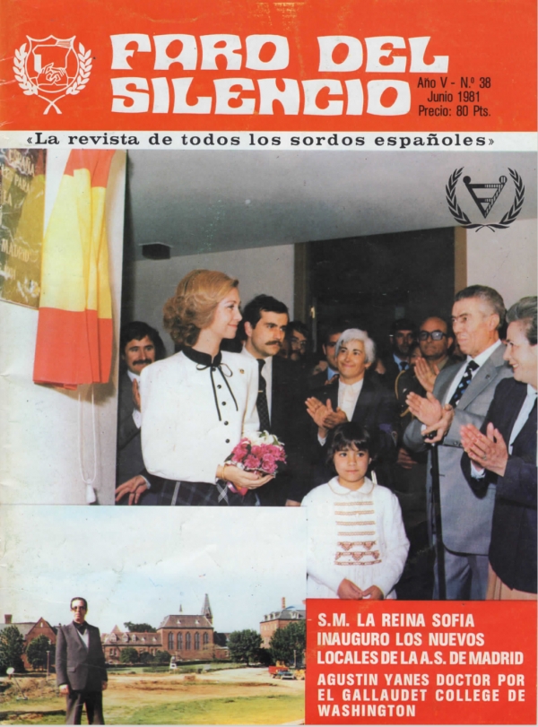 Nº 38 - S.M. La reina Sofía inauguró los nuevos locales de la A.S. de Madrid