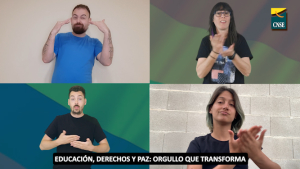 Personas sordas signando