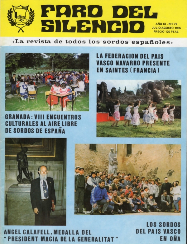 Nº 72 - La federación del país Vasco Navarro presente en Saintes (Francia)