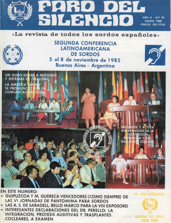 Nº 76 - Segunda conferencia latinoamericana de sordos