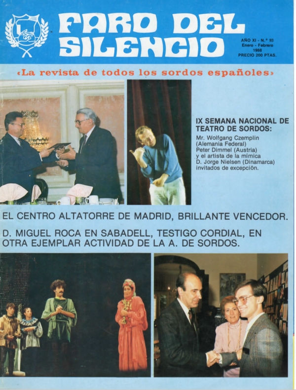 Nº 93 - IX semana nacional de teatro de sordos.