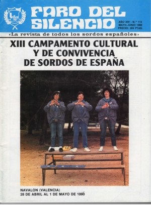Nº 113 - XII Campamento cultural y de convivencia de sordos de España